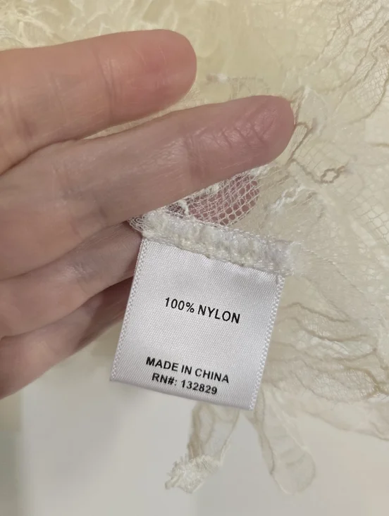 Tularosa Amelia Lace Top in White XS - Picture 8 of 10